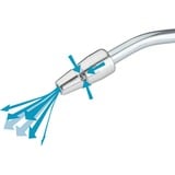 Hazet Ausblaspistole 9040P-4, Ausblas-Werkzeug schwarz/blau, mit Venturidüse