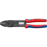 KNIPEX Crimpzange 97 32 240 rot/blau, Abisolieren, Crimpen 0,5 - 6,0mm²