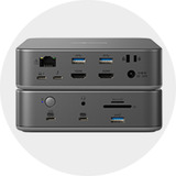 Kensington Thunderbolt 5 Triple 4K Dockingstation SD5010T5EQ  silber