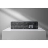Keychron B6 Pro, Tastatur grau/schwarz, DE-Layout, Scherenmechanik