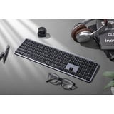 Keychron B6 Pro, Tastatur grau/schwarz, DE-Layout, Scherenmechanik