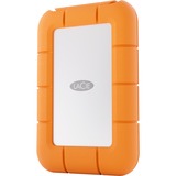 LaCie Rugged Mini SSD 500 GB, Externe SSD orange/silber, USB-C 3.2 Gen 2x2 (20 Gbit/s)