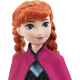 Mattel Disney Die Eiskönigin Anna-Modepuppe mit Accessoires 
