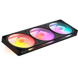 NZXT F360 RGB, Gehäuselüfter schwarz, 360 mm