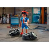 PLAYMOBIL 71164 specialPLUS Mechanikerin, Konstruktionsspielzeug 