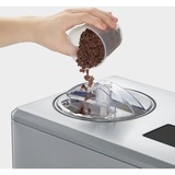 Severin Kompakt Eismaschine & Joghurtbereiter EZ 7407 schwarz (matt)/silber, für 1.200ml Eiscreme, 135 Watt Kompressor