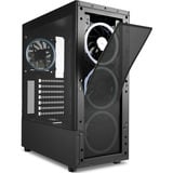 Sharkoon TK5M RGB Generalüberholt, Tower-Gehäuse schwarz, Gehärtetes Glas