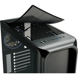 Sharkoon TK5M RGB Generalüberholt, Tower-Gehäuse schwarz, Gehärtetes Glas