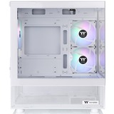 Thermaltake View 170 TG ARGB Snow White, Tower-Gehäuse weiß, Tempered Glass x 2