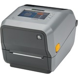 Zebra ZD621t, Etikettendrucker grau/anthrazit, Thermotransferdruck, 300 dpi, USB, RS232, LAN, Bluetooth (BLE), Peeler
