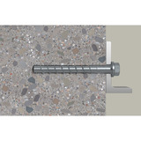 fischer Betonschraube UltraCut FBS II 8x70 20/5/- Sechskant mit U-Scheibe TX 50 Stück, verzinkt