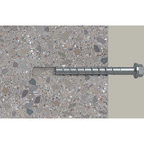fischer Betonschraube UltraCut FBS II 8x70 20/5/- Sechskant mit U-Scheibe TX 50 Stück, verzinkt