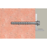 fischer Betonschraube UltraCut FBS II 8x70 20/5/- Sechskant mit U-Scheibe TX 50 Stück, verzinkt