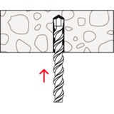 fischer Leitungsschlaufe Steckfix SF plus LS 3/13, Schelle hellgrau, 100 Stück