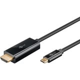 goobay USB Adapterkabel, USB-C Stecker > HDMI Stecker, 4K / 60Hz schwarz, 2 Meter