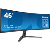 iiyama ProLite XCB4594DQSN-B1, Gaming-Monitor 113 cm (44 Zoll), schwarz (matt), DQHD, VA, Curved, 165Hz Panel