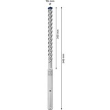 Bosch EXPERT Hammerbohrer SDS-max-8X, Ø 16mm 5 Stück, Arbeitslänge 200mm