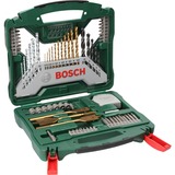 Bosch Heimwerken & Garten X-Line Titanium Bohrer- und Schrauber-Set, 70-teilig, Bohrer- & Bit-Satz grün