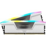 Corsair DIMM 32 GB DDR5-6000 (2x 16 GB) Dual-Kit, Arbeitsspeicher weiß, CMH32GX5M2B6000C36W, Vengeance RGB, INTEL XMP