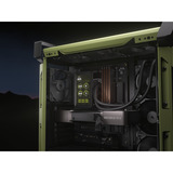 Corsair WARTHOG RS Airflow, Tower-Gehäuse olivgrün, Tempered Glass
