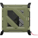 Corsair WARTHOG RS Airflow, Tower-Gehäuse olivgrün, Tempered Glass