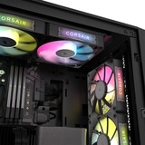 Corsair iCUE LINK RX120 RGB Triple, Gehäuselüfter schwarz, 3er Pack, inkl. Hub