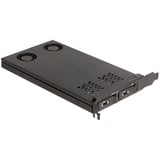DeLOCK Delock PCI Express x16 Karte Wechselrahmen für 2 x M.2 NVMe SSD - Bifurcation 