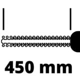 EINHELL Akku-Heckenschere GC-HH 18/45 Li T rot/schwarz, ohne Akku und Ladegerät