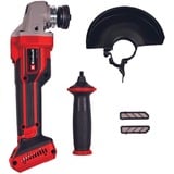 EINHELL Professional Akku-Winkelschleifer TP-AG 18/125 CE Q Li - Solo, 18Volt rot/schwarz, ohne Akku und Ladegerät