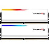 G.Skill DIMM 64 GB DDR5-6400 (2x 32 GB) Dual-Kit, Arbeitsspeicher weiß, F5-6400J3239G32GX2-RM5RW, Ripjaws M5 RGB, INTEL XMP
