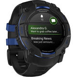 Garmin Instinct 3 - 50 mm, AMOLED, Smartwatch Black, Silikon-Armband