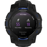 Garmin Instinct 3 - 50 mm, AMOLED, Smartwatch Black, Silikon-Armband