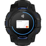 Garmin Instinct 3 - 50 mm, AMOLED, Smartwatch Black, Silikon-Armband