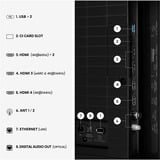 Hisense 75E7S PRO Hi-QLED-Fernseher 189 cm (75 Zoll), schwarz/dunkelgrau, UltraHD/4K, Free-Sync-Premium, 144Hz Panel
