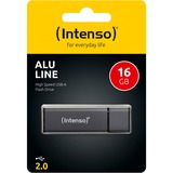 Intenso Alu Line 16 GB, USB-Stick schwarz