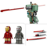 LEGO 76320 Marvel Super Heroes Iron Man & War Machine vs. Hammer-Drohnen, Konstruktionsspielzeug 
