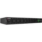 Lindy IPower Switch Classic 8 (32657), Steckdosenleiste schwarz, Energiemanagement für bis zu 8 Geräte