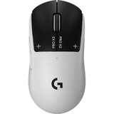 Logitech Gaming G Pro X2 SUPERSTRIKE, Gaming-Maus hellgrau/schwarz, LIGHTSPEED, HERO 2, für Windows