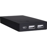 Luxa² EnerG Slim 10000mAh, Powerbank schwarz