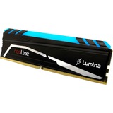 Mushkin DIMM 32 GB DDR4-3200 (2x 16 GB) Dual-Kit, Arbeitsspeicher schwarz, MLA4C320EJJP16GX2, Redline Lumina RGB, INTEL XMP