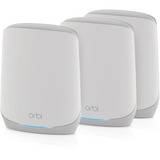 Netgear Orbi WiFi6 Tri-Band Mesh System 3er Set, Mesh Router weiß