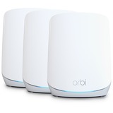 Netgear Orbi WiFi6 Tri-Band Mesh System 3er Set, Mesh Router weiß
