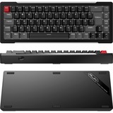 RAIJINTEK MGA-68, Gaming-Tastatur schwarz, DE-Layout, Hejin Magnetic Yellow