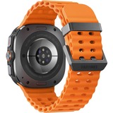 Samsung smartwatch orange top