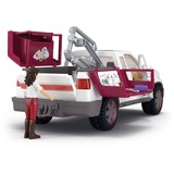 Schleich Horse Club Mobile Tierärztin mit Anhänger, Spielfahrzeug 