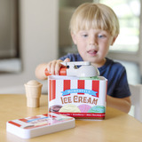 Spin Master Melissa & Doug - Scoop & Stack Eiscreme Set, Spielküche 