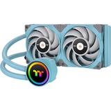 Thermaltake TOUGHLIQUID 240 ARGB Sync All-In-One Liquid Cooler Turquoise 240mm, Wasserkühlung türkis