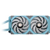 Thermaltake TOUGHLIQUID 240 ARGB Sync All-In-One Liquid Cooler Turquoise 240mm, Wasserkühlung türkis