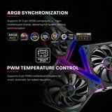 Xilence XPF360.ARGB, Gehäuselüfter schwarz, 3er-Pack, 125 mm