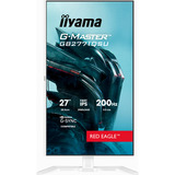 iiyama G-Master GB2771QSU-W1 Red Eagle, Gaming-Monitor 68.5 cm (27 Zoll), weiß (matt), QHD, Fast-IPS, HDMI, DP, G-Sync komp., USB-Hub, 200Hz Panel